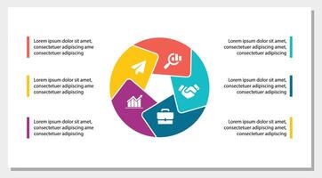 infographic design template vector