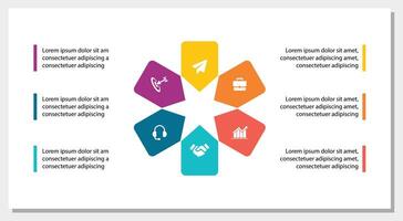 infographic design template vector