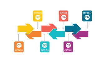 plantilla de diseño infográfico vector