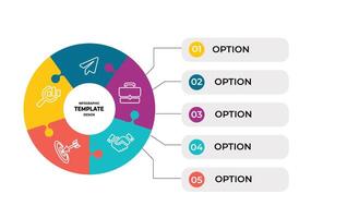 infographic design template vector