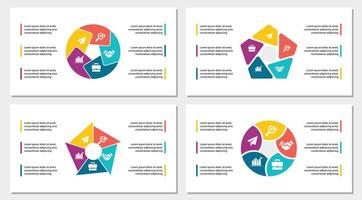 plantilla de diseño infográfico vector