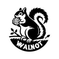 Squirrel logo design inspiration vector