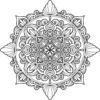 Mandala Simple Background vector