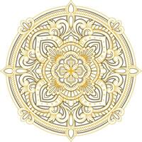 Mandala Simple Background vector