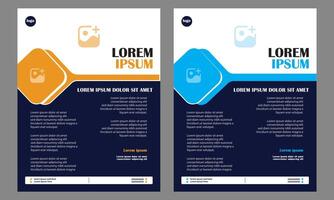 Business abstract template. Brochure design, cover modern layout, annual report, poster, flyer in A4 with colorful triangles, geometric shapes for tech, science, market with light background vector