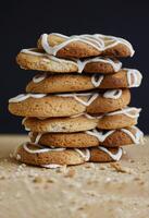 Stack of biscuits 2 photo