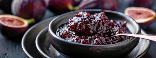 Bowl of Fruit on Table photo