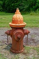 Old working fire hydrant photo