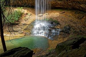 Northrup falls in Tennessee partial view photo