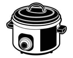 Hand drawn illustration of an kettle isolated vector