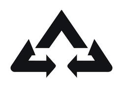 Arrows in directions vector