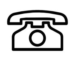 Hand drawn telephone design vector