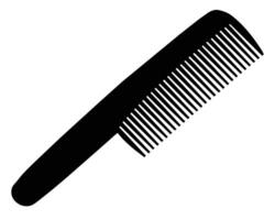 Comb isolated on white background vector