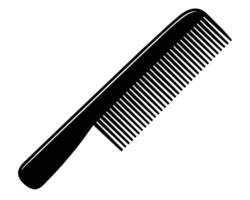 Comb isolated on white background vector