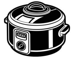 Hand drawn illustration of an kettle isolated vector