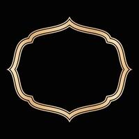 Decorative lines borders, Luxury design elements, Gold Frames Designs vector
