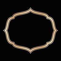 Decorative lines borders, Luxury design elements, Gold Frames Designs vector