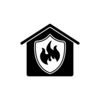 fire station concept line icon. Simple element illustration. fire station concept outline symbol design. vector