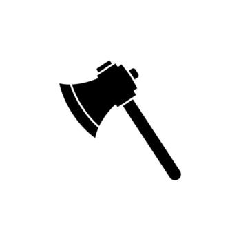 axe concept line icon. Simple element illustration. axe concept outline symbol design. vector