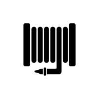hose concept line icon. Simple element illustration. hose concept outline symbol design. vector