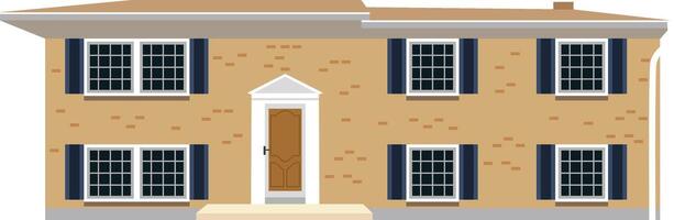 split foyer house illustration vector