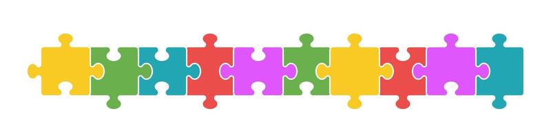Puzzle icon background simple design vector