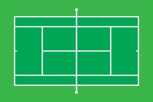 Tennis court background vector