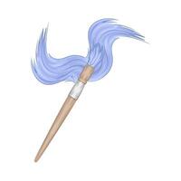 Illustration of paint brush vector