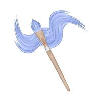 Illustration of paint brush vector