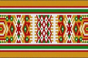 Latin American pattern on yellow background.Latin American texture fabric and print template. vector