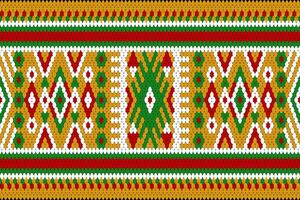 Latin American pattern on yellow background.Latin American texture fabric and print template. vector