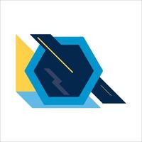 Corner geometric shape element vector
