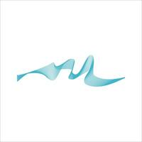 Abstract wave line element vector