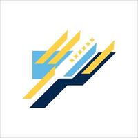 Corner geometric shape element vector