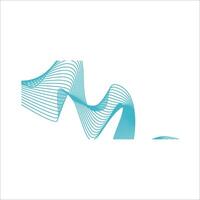 Abstract wave line element vector