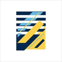 Corner geometric shape element vector