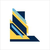 Corner geometric shape element vector