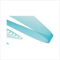 Abstract wave line element vector