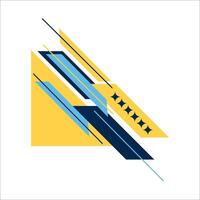 Corner geometric shape element vector