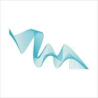 Abstract wave line element vector