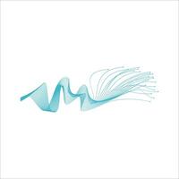 Abstract wave line element vector