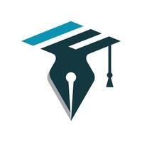 toga educación logo vector