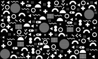 Memphis abstract background vector