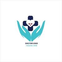 Doctor logo design vector