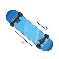 Illustration of skateboard vector