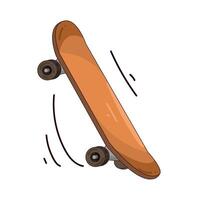 Illustration of skateboard vector