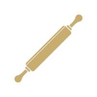 Cake Dough Roller Icon Template Illustration Design vector
