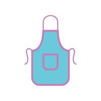 Chef Apron Icon Template Illustration Design vector