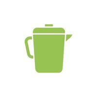 Jug Icon Template Illustration Design vector