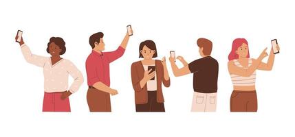 People are sad because the iphone signal is bad vector